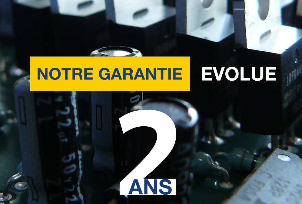 SEIA Electronique garantie ses réparations 2 ans